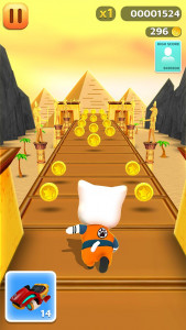 اسکرین شات بازی Pet runner - Cat run games 3