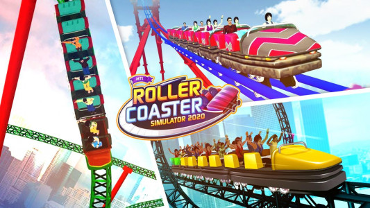 اسکرین شات بازی Roller Coaster Simulator 2020 2