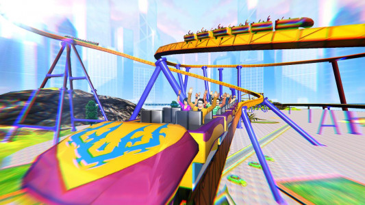 اسکرین شات بازی Roller Coaster Simulator 2020 7