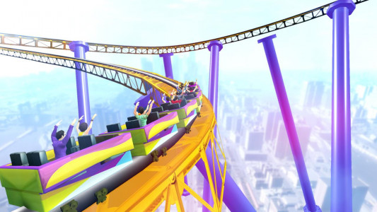 اسکرین شات بازی Roller Coaster Simulator 2020 5