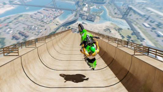 اسکرین شات بازی Super Hero Game - Bike Game 3D 3