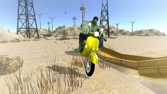 اسکرین شات بازی Super Hero Game - Bike Game 3D 7