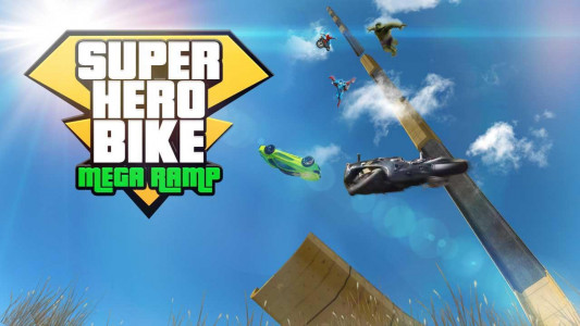 اسکرین شات بازی Super Hero Game - Bike Game 3D 5