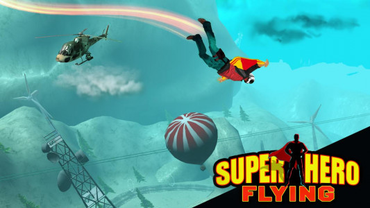 اسکرین شات بازی Super Hero Flying 4