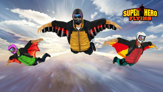 اسکرین شات بازی Super Hero Flying 2