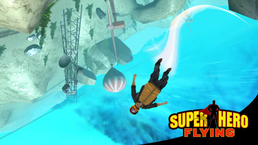 اسکرین شات بازی Super Hero Flying 3