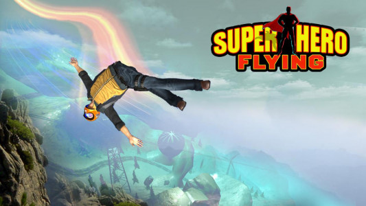اسکرین شات بازی Super Hero Flying 5