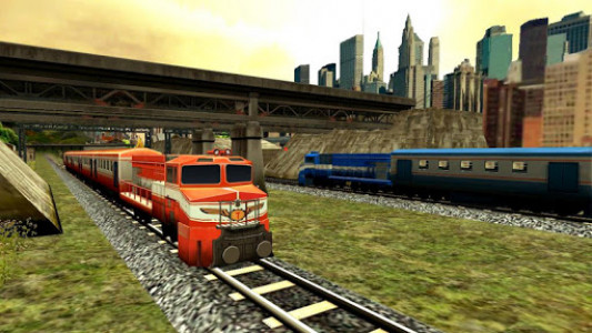 اسکرین شات بازی Train Racing Games 3D 2 Player 8