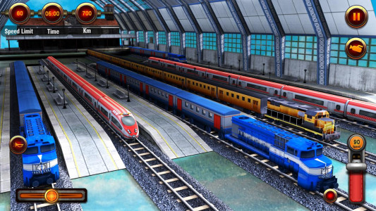 اسکرین شات بازی Train Racing Games 3D 2 Player 5