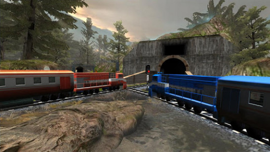 اسکرین شات بازی Train Racing Games 3D 2 Player 4