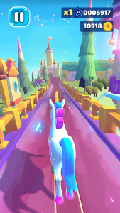 اسکرین شات بازی Unicorn Run: Horse Dash Games 4