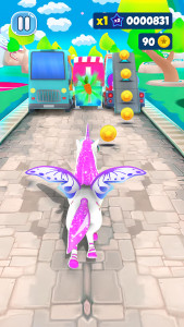 اسکرین شات بازی Unicorn Dash: Fun Runner 2023 1