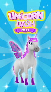 اسکرین شات بازی Unicorn Dash: Fun Runner 2023 5