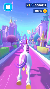 اسکرین شات بازی Unicorn Run: Horse Dash Games 2