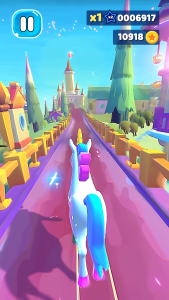اسکرین شات 4 بازی Unicorn Run: Horse Dash Games
