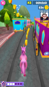اسکرین شات بازی My Fun Run Rainbow Unicorn 4 5