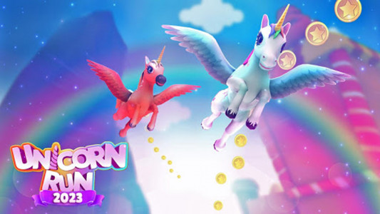 اسکرین شات بازی My Fun Run Rainbow Unicorn 4 6