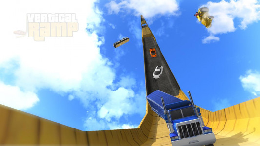 اسکرین شات بازی Vertical Mega Ramp Impossible 6
