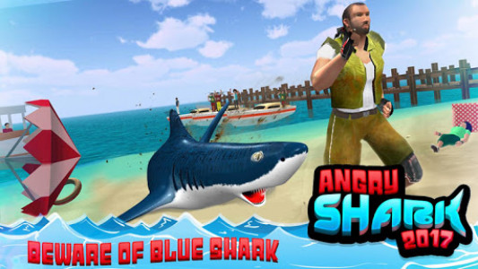 اسکرین شات بازی Angry Shark 2017 : Simulator Game 5