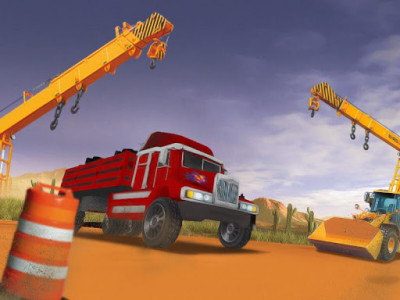 اسکرین شات بازی Truck Simulator - Construction 5