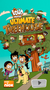 اسکرین شات بازی Loud House: Ultimate Treehouse 1