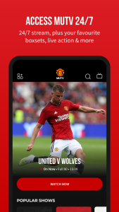 اسکرین شات برنامه Manchester United Official App 1