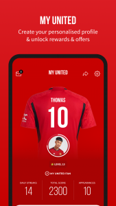 اسکرین شات برنامه Manchester United Official App 5