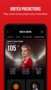 اسکرین شات برنامه Manchester United Official App 3