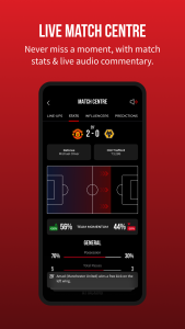 اسکرین شات 4 برنامه Manchester United Official App