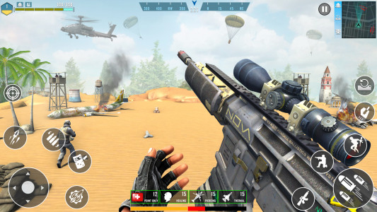 اسکرین شات 5 بازی Army Commando Shooting Games