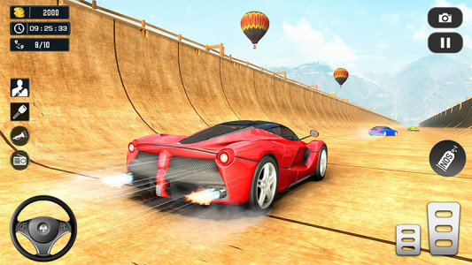 اسکرین شات بازی Gt Car Stunts: Ramp Car Games 6