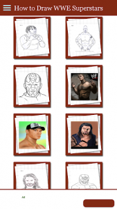 اسکرین شات برنامه How to Draw WWE Superstars 1