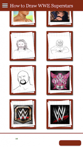 اسکرین شات برنامه How to Draw WWE Superstars 2