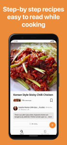 اسکرین شات 4 برنامه Cookpad recipes, homemade food