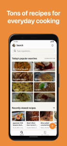 اسکرین شات 1 برنامه Cookpad: Find & Share Recipes