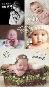 اسکرین شات برنامه Baby Story Photo Editor 3