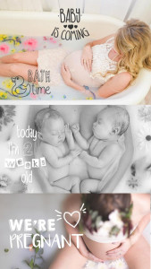اسکرین شات برنامه Baby Story Photo Editor 4