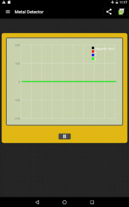 اسکرین شات برنامه Metal Detector with sound 5