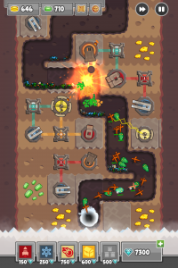 اسکرین شات 2 بازی Digfender: Tower Defense TD