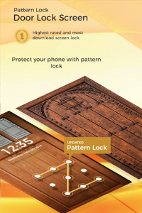 اسکرین شات برنامه Door Lock Screen - Fingerprint support 2