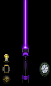 اسکرین شات برنامه Laser X Flashlight - Lightsaber 3