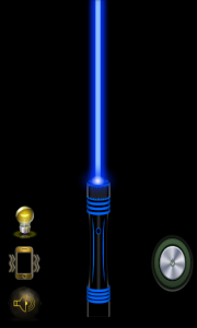 اسکرین شات برنامه Laser X Flashlight - Lightsaber 4