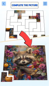 اسکرین شات 5 بازی Piece of Art Puzzle Jigsaw HD