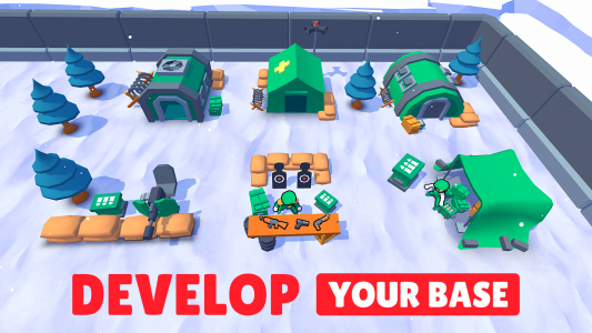 اسکرین شات 2 بازی Soldier Wars RPG Fight Battle