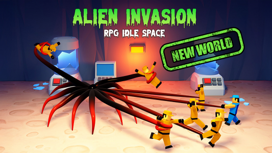 اسکرین شات 1 بازی Alien Invasion: RPG Idle Space