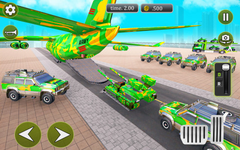 اسکرین شات برنامه US Army Transporter Truck Game 5