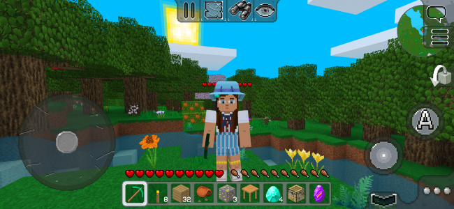 اسکرین شات 2 بازی MultiCraft — Build and Mine!
