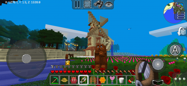 اسکرین شات 3 بازی MultiCraft — Build and Mine!