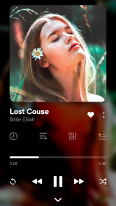 اسکرین شات برنامه music player 3