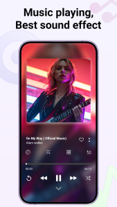 اسکرین شات برنامه Music Player 6